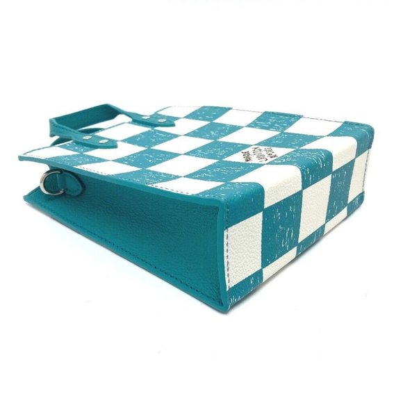 UNUSED LOUIS VUITTON N60495 Damier checkerboard Sac PlatXS Shoulder Bag - Picture 3 of 11